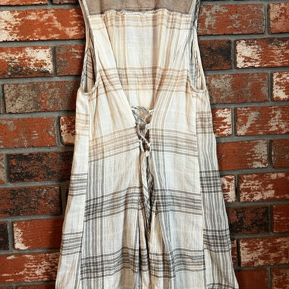 Free People Boho Cotton Blend Dress Size S - Picture 6 of 9